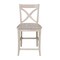 International Concepts Vineyard Counter Height Stool, 24" Seat Height, Unfinished S-142 - alternate 10